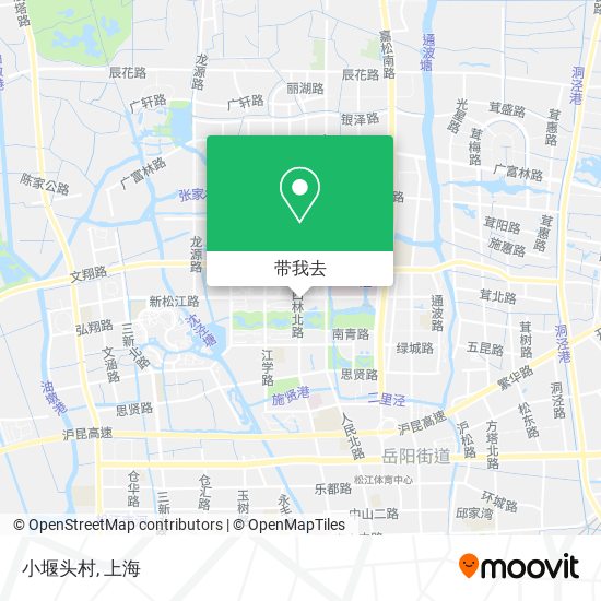 小堰头村地图