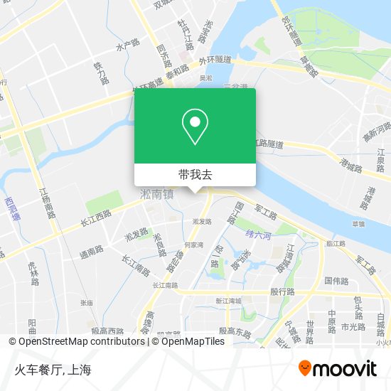 火车餐厅地图