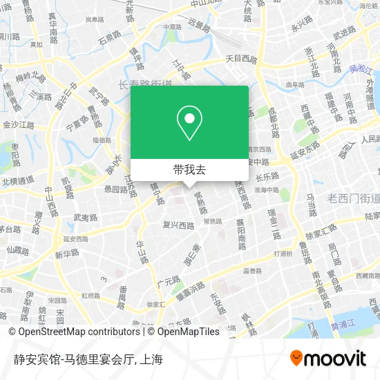 静安宾馆-马德里宴会厅地图