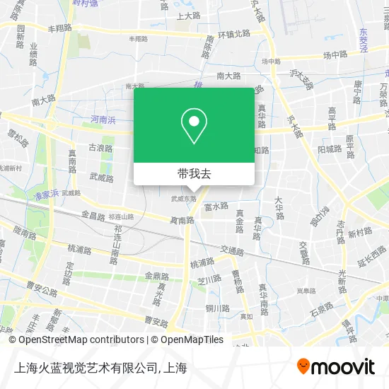 上海火蓝视觉艺术有限公司地图