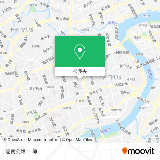 思南公馆地图