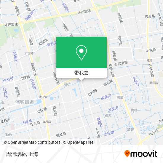 周浦塘桥地图