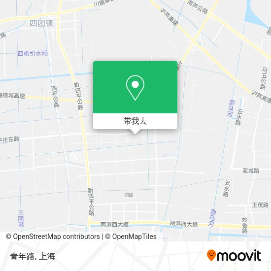 青年路地图