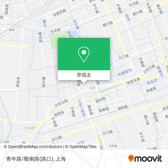 青年路/敬南路(路口)地图