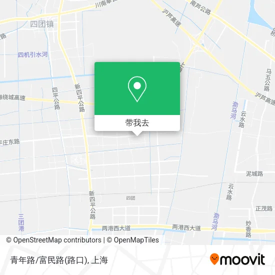 青年路/富民路(路口)地图