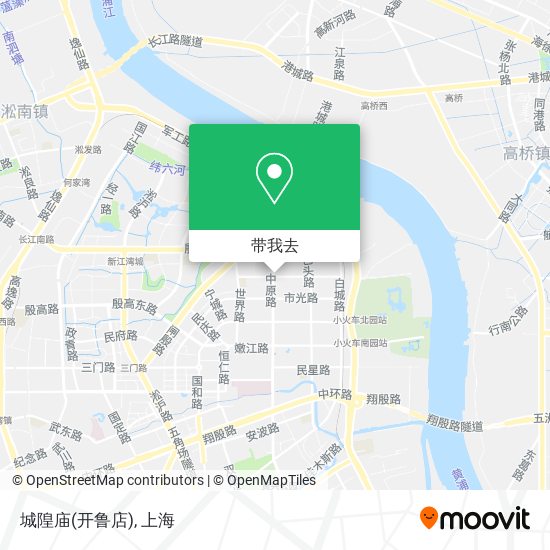 城隍庙(开鲁店)地图