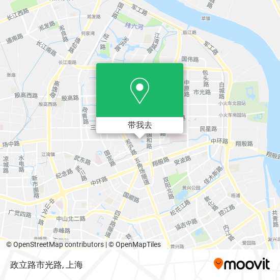 政立路市光路地图