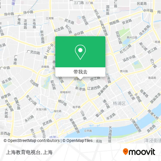 上海教育电视台地图