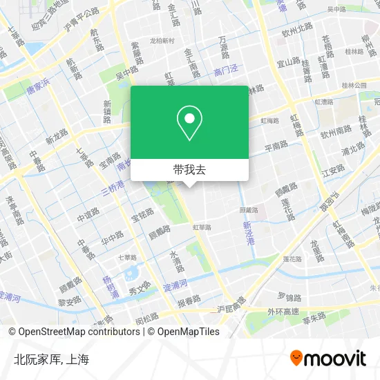 北阮家厍地图