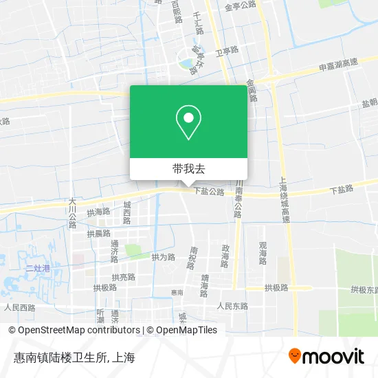 惠南镇陆楼卫生所地图