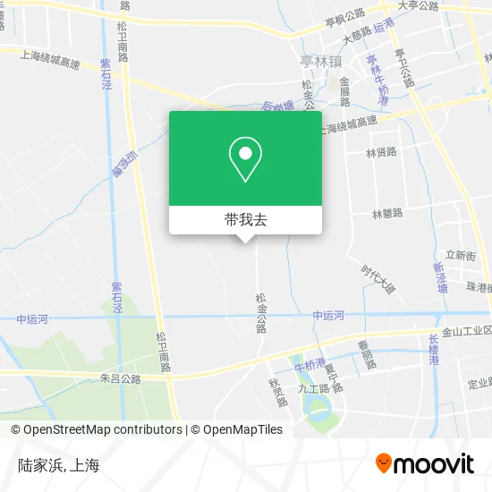 陆家浜地图