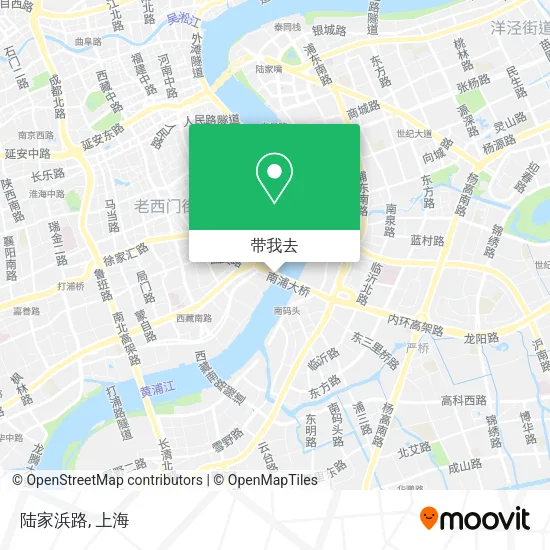 陆家浜路地图