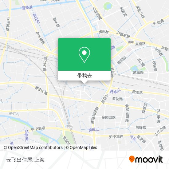 云飞出住屋地图