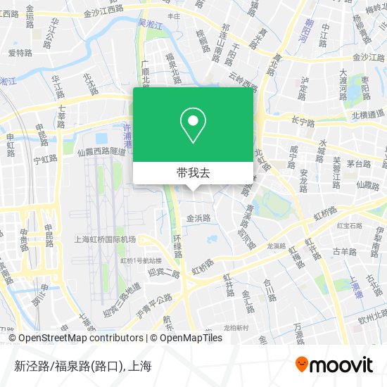 新泾路/福泉路(路口)地图