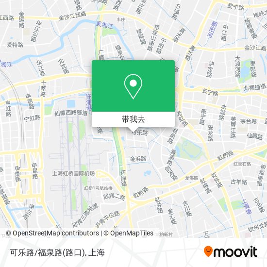 可乐路/福泉路(路口)地图