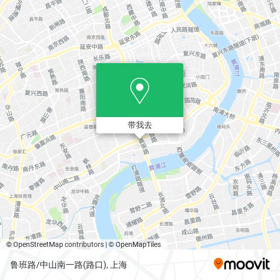 鲁班路/中山南一路(路口)地图