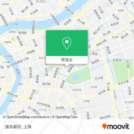 浦东新区地图