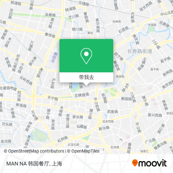 MAN NA 韩国餐厅地图