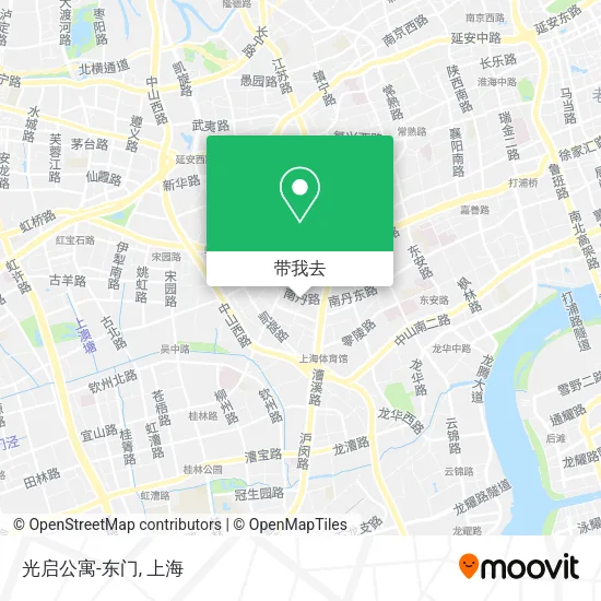 光启公寓-东门地图