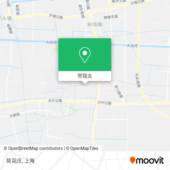 荷花庄地图