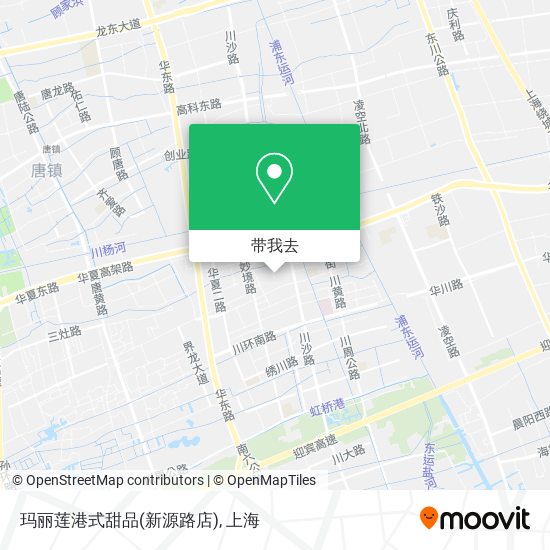 玛丽莲港式甜品(新源路店)地图