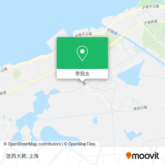 莲西大桥地图