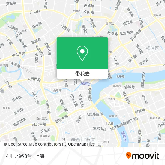 4川北路8号地图