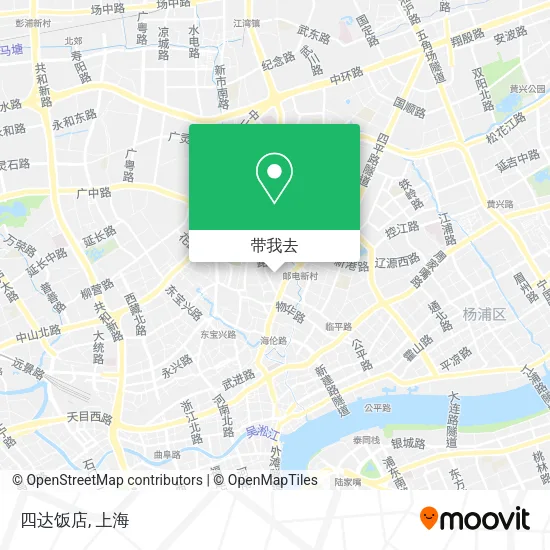 四达饭店地图