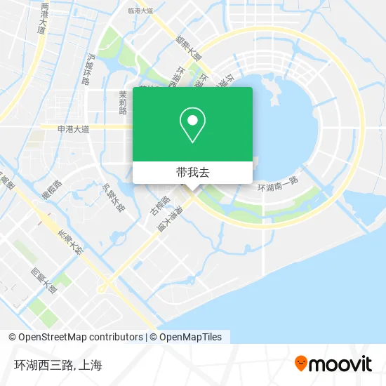 环湖西三路地图