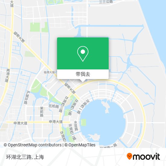 环湖北三路地图