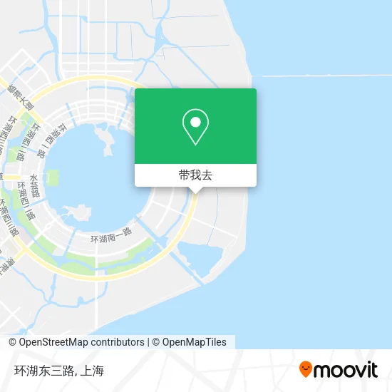 环湖东三路地图