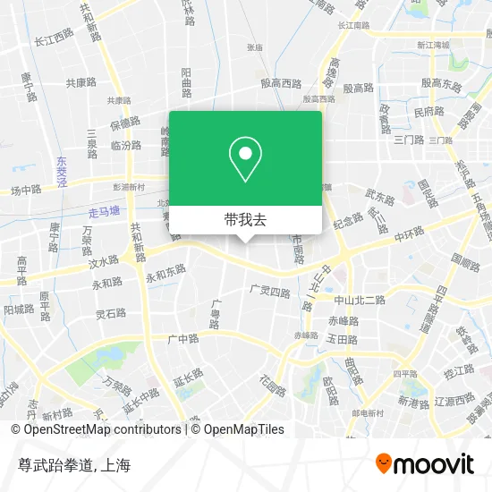 尊武跆拳道地图