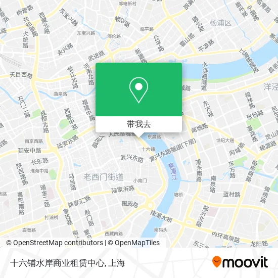 十六铺水岸商业租赁中心地图