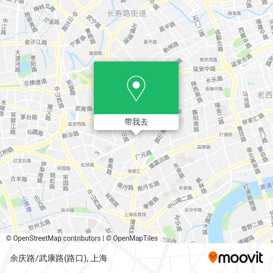 余庆路/武康路(路口)地图