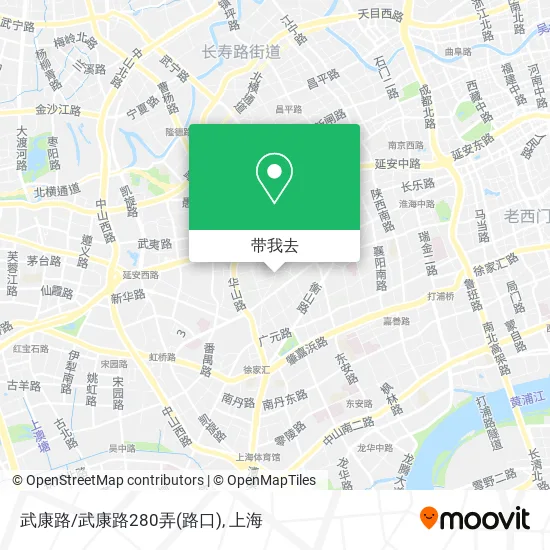 武康路/武康路280弄(路口)地图