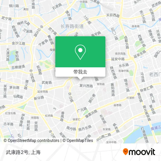武康路2号地图