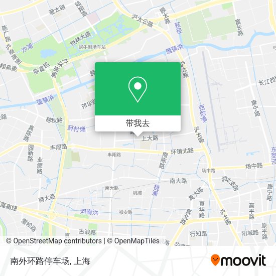 南外环路停车场地图