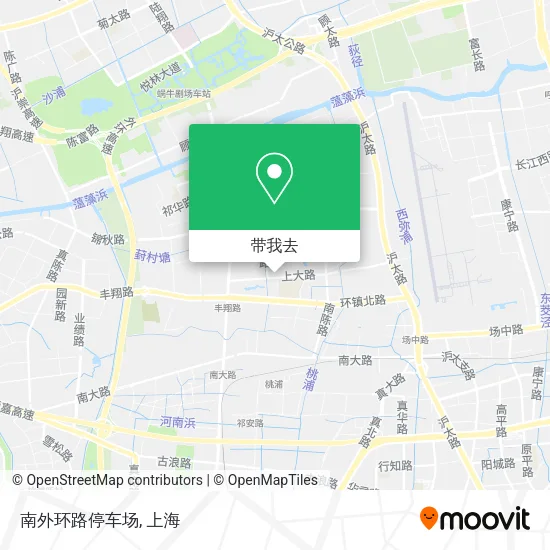 南外环路停车场地图