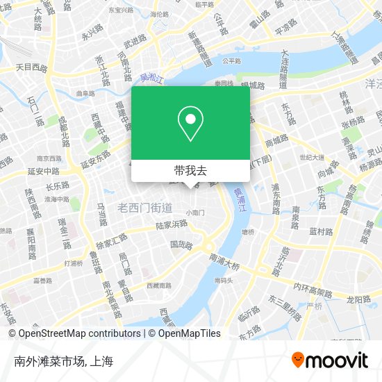南外滩菜市场地图
