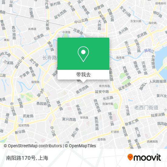 南阳路170号地图