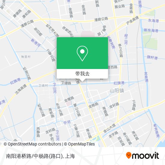 南阳港桥路/中杨路(路口)地图