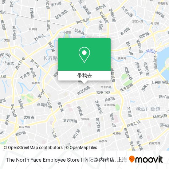 The North Face Employee Store | 南阳路内购店地图