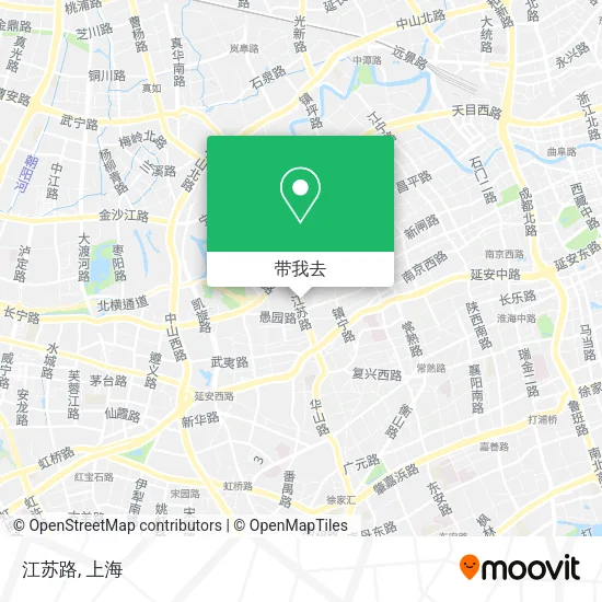 江苏路地图