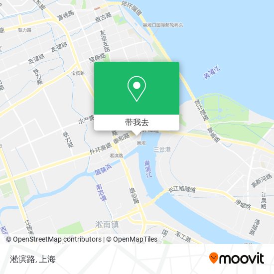 淞滨路地图