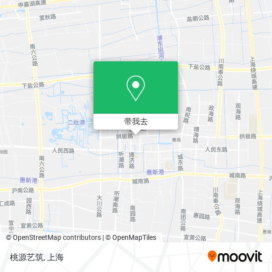 桃源艺筑地图