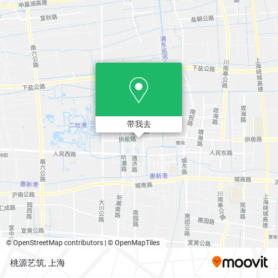 桃源艺筑地图