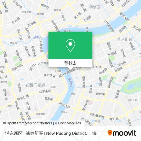 浦东新区 | 浦東新區 | New Pudong District地图