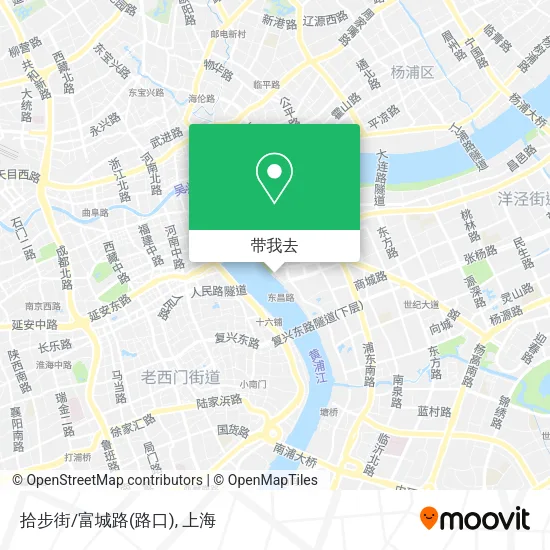拾步街/富城路(路口)地图