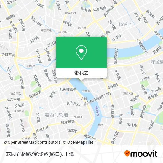 花园石桥路/富城路(路口)地图
