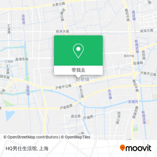 HQ男仕生活馆地图